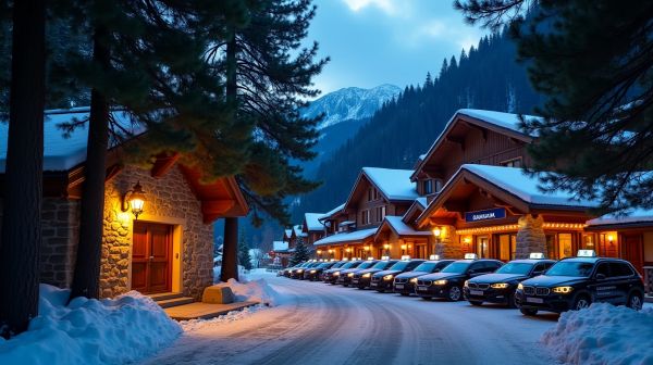 Réservez votre taxi Moutiers Les Ménuires facilement