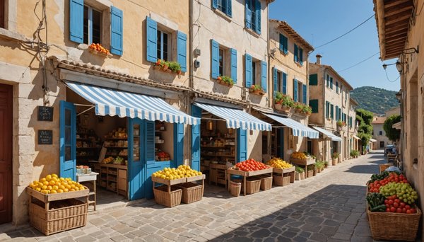 Découvrez l'épicerie essentielle à porquerolles lors de votre visite